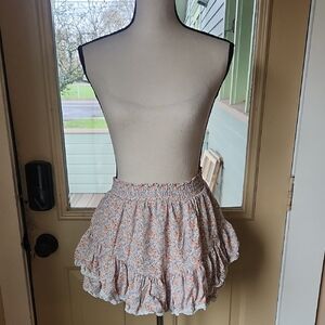 Aeropostale Floral Mini Skirt | S
